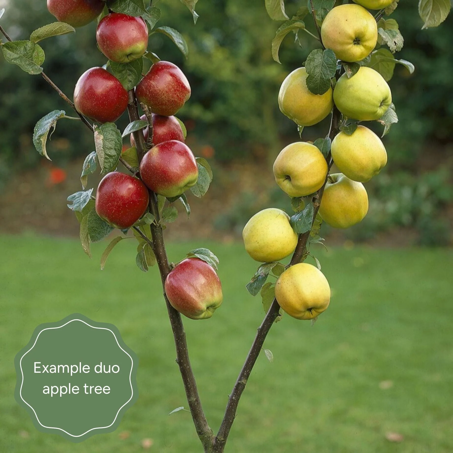 Duo Apple Tree | 'Cox's Orange Pippin' & 'Elstar' - Image 2