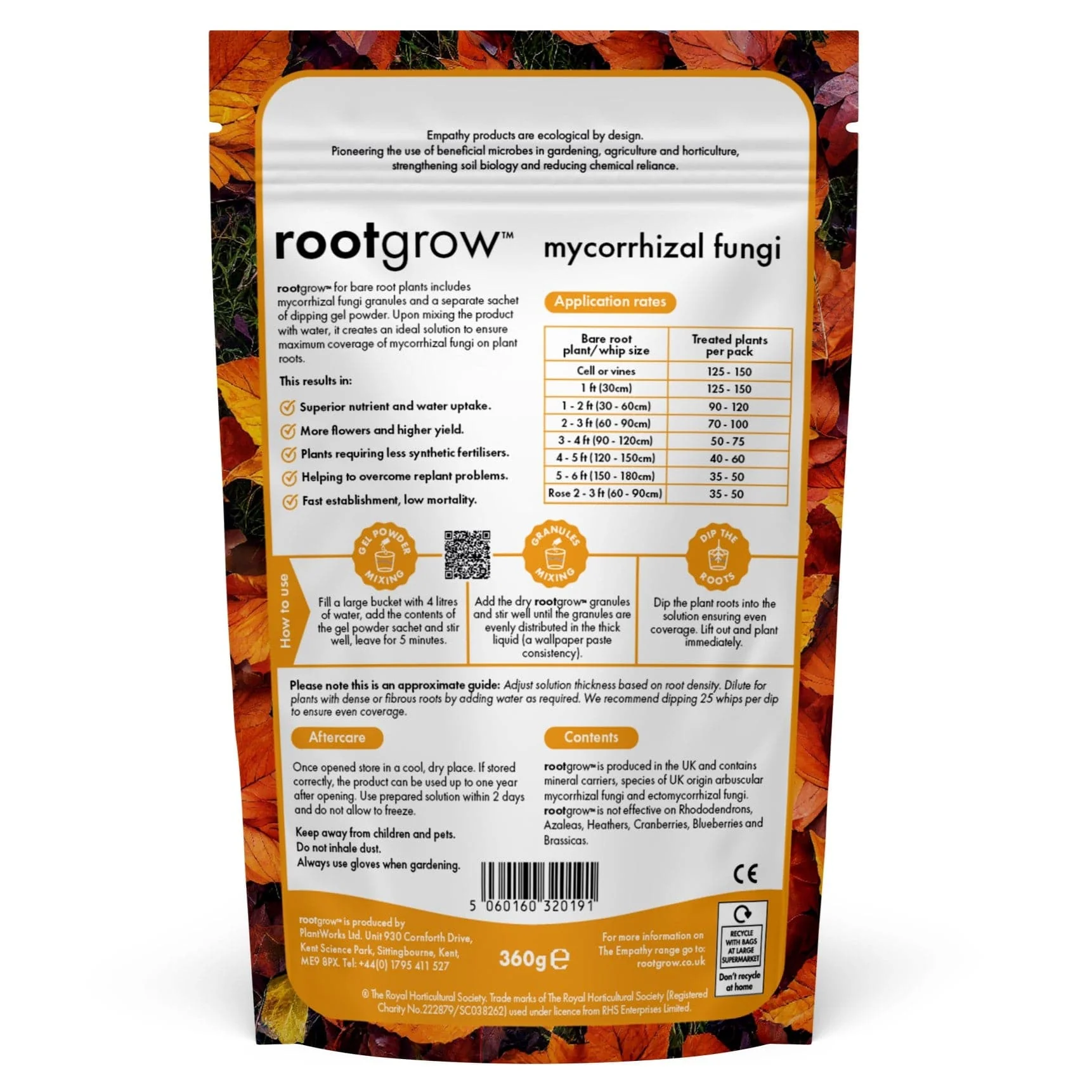 Bare Root Dipping Gel with Mycorrhizal Fungi | Empathy Rootgrow™ - Image 2