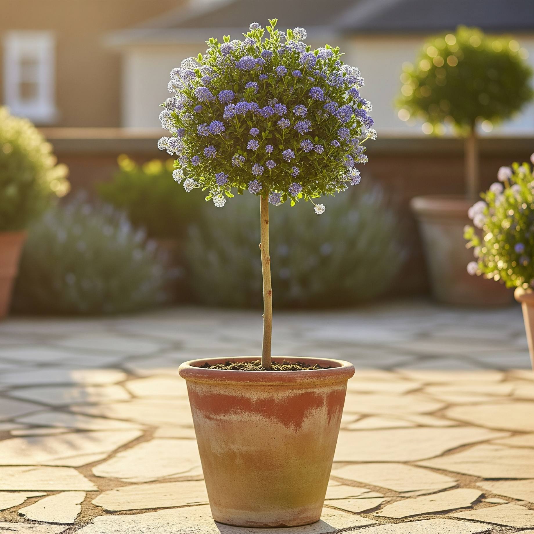 Patio Ceanothus Tree | Ceanothus thyrsiflorus 'Repens'