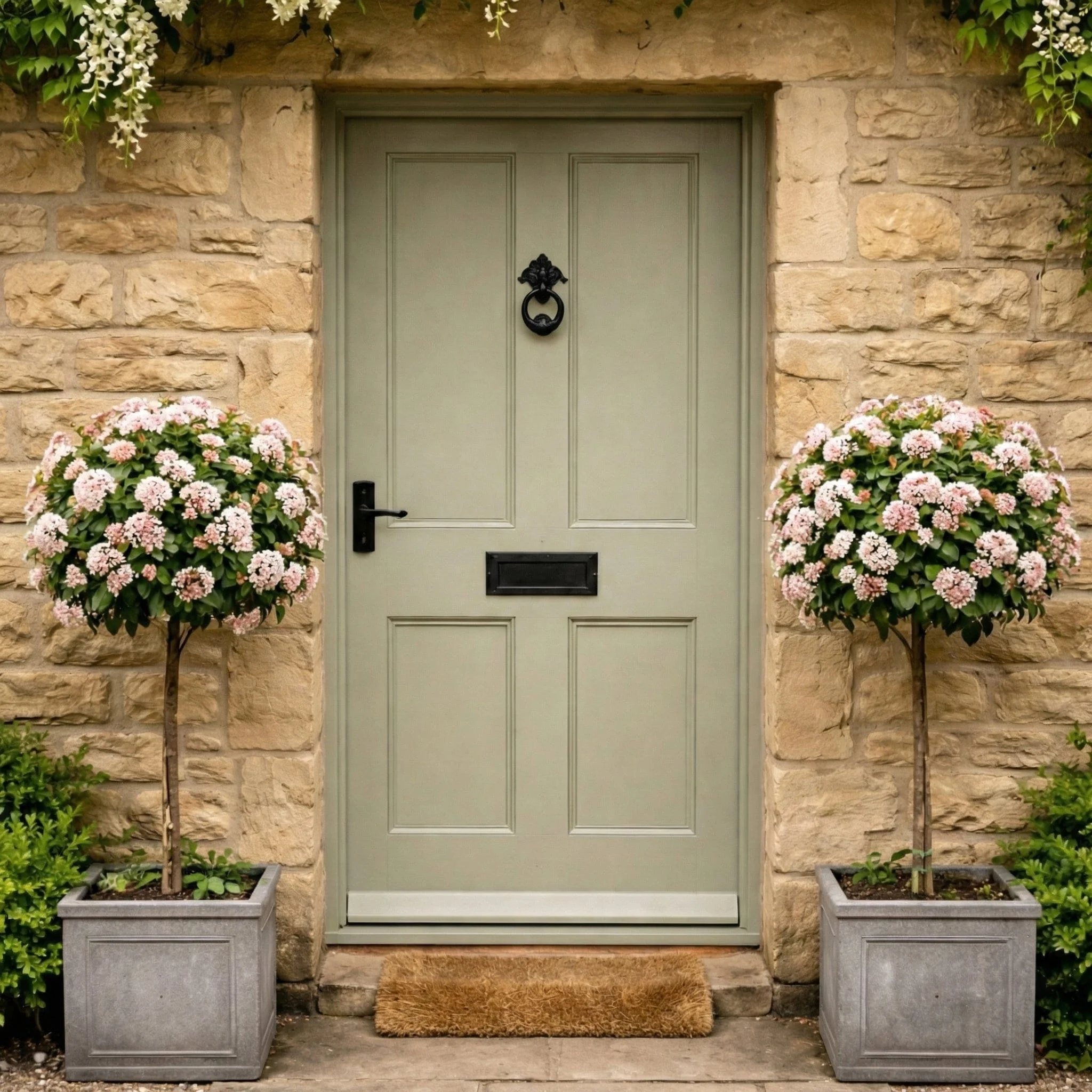 Patio Viburnum Tree | Viburnum tinus 'Eve Price'