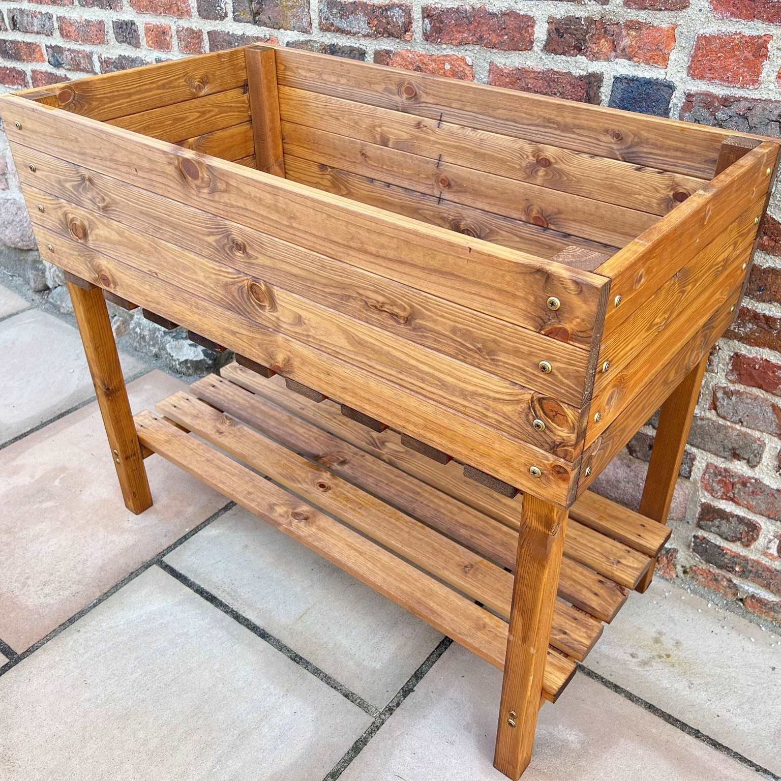 Premium Trough Veg Planter | Redwood - Image 3